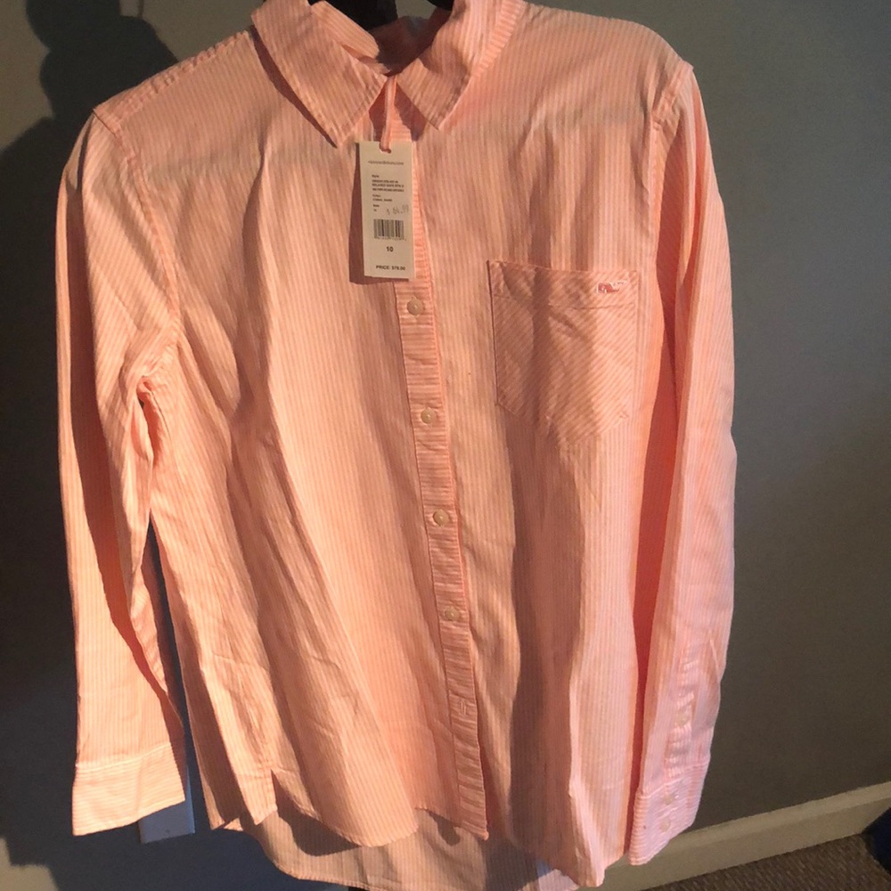 Vineyard Vines button down shirt NWT size 10